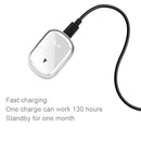 Kid Mosquito Repellent Bracelet USB Ultrasonic Repeller Wristband (Black)