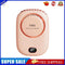 Mini Portable Bladeless Neck Fan Rechargeable Silent Cooling Fans (Pink)