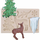 Pastry Making Cake Decorating Tool Christmas Silicone Mold Baking Moulds