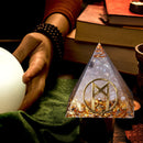 Crystal Pyramid Healing Crystal Point Positive Energy Generator (Humanity) Newly
