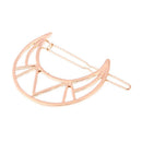 DHYED Women Girls Cute Hollow Moon Hairpin Metal Hairpin Hairpin Sch