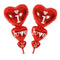 Wedding Favors Valentine's Day Aluminum Foil Balloon I LOVE YOU String of Heart