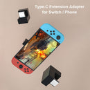 Type-C Extension Connector Male Female Adapter Converter for Switch (C)