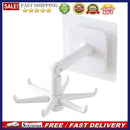 360 Degrees Rotated Kitchen Hooks Adhesive 6 Hooks Wall Door Clothes Bag Ha