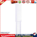Hairdressing Carbon Anti-static Comb Wide Tooth Hair Clipper Comb (White) Newly
