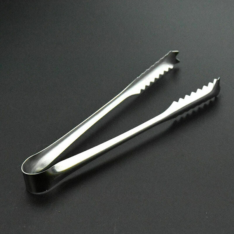 ice tool Tongs Bar BBQ Salad Serving Steel Metal Tong Kitchen best