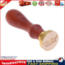 Crown Pattern DIY Retro Wood Stamp Customs Insurance Sealing Wax Seal(T14) Newly