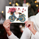 Quilted Paper Stripes Tool Set Bike Flower DIY Quilling Paper Painting Kit Newly