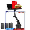 Car Cup Holder Tray Non-Slip Mobile Phone Holder Rotating Tray (Long 3 Mat)