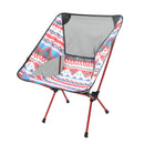 Ultralight Camping Chair Folding Outdoor Hiking BBQ Picnic Seat (White)