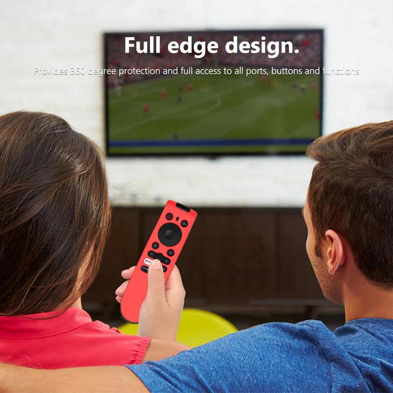 Remote Controller Case Silicone for OnePlus TV Y Series Y1 43/Y1 32 (Red)