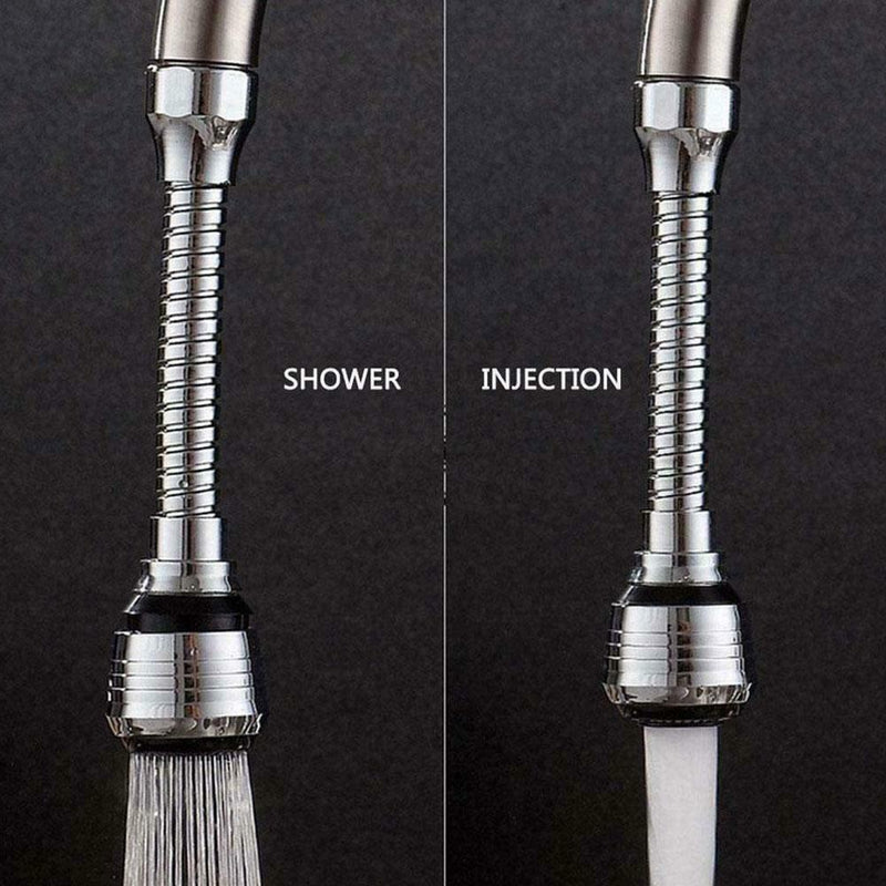 360 Degree Adjustment Kitchen Faucets Extensions Tube Tap Water Filter J9W1