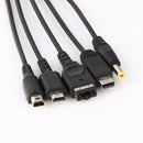 5 in1 USB Charger Charging Cable Cords for Nintendo NDSL / NDS NDSI XL 3DS