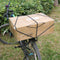 Bicycle Cargo Elastic Rope MTB Road Bike Luggage Tie Strap w/ Plastic Hook Newly