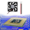 Low Noise 8015S DC12V 0.16A 80x80x15mm Brushless DC Cooling Fan Radiator #F8s