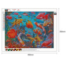 5D DIY Full Drill Diamond Painting Sea Ocean Fish Cross Stitch Embroidery Newly