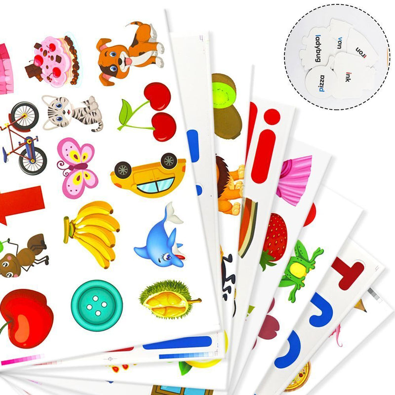 Early Childhood Teaching Aids Educational Pocket Mixed Sound Insert Card