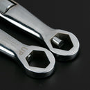 Tool Pipe Clamp Pliers Adjustable Spanner Fix Tubing Wrenchs Ratchet Wrench