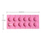 12 Round shape Baking Silicone Lollipop Mold Tray Candy Chocolate Sweet W3Y1