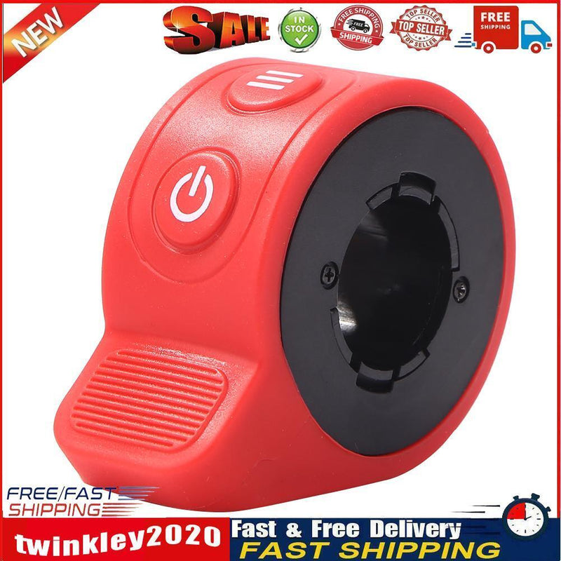 Electric Scooter Accelerator for HX X7 E-Bicycle Speed Controller (Red) Newly