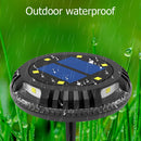 LED Solar Underground Light Pathway Waterproof Buried Lamp (Colorful Light)