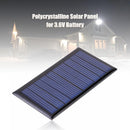 5V 0.3W 60mA DIY Solar Panel Solar Cell Battery Power Charger for 3.7V LED Li