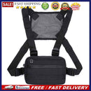 Hip Hop Chest Bag w/ Straps Unisex Rectangle Travel Running Vest Bags Streetw