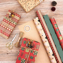 Craft Box Packing Christmas Decoration Kraft Paper Wrapping Paper Recyclable