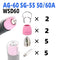 Welding Torch Assembly Kit AG-60/SG55 CUT60 LGK60 Extended Electrode Nozzle