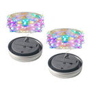 LED Solar Fairy Mason Jar Light Party Wedding Garden Decor (Multicolor 2m) Newly