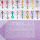 Silicone Keychain, Jewelry Mold, Keychain, Charm Pendant, Shapes