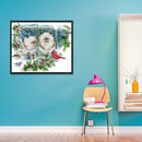 Stamped Cross Stitch Winter Kitties 2-Strand 14CT Embroidery DIY Set (D379)
