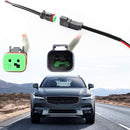 German DT 2 Pin Pigtail Kit Male Female Connector Adapter for LED Work Light