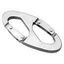 Outdoor Sports 8-Shaped Small Carabiner Keychain Climbing Buckle EDC Tool