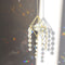 Crystal Windchimes Ornament Lighting Ball Home Hanging Pendant Decor (A) Newly