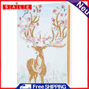 Special Shaped Rhinestones Craft DIY Forest Elk Diamond Painting Photo Album