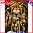 5D DIY Diamond Painting Full Drill Picture of Rhinestone Kits Lion Cross Stitch