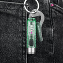 #A LED Keychains Flashlight 10 Gears 400lm Type-C USB Rechargeable Lighting Torc