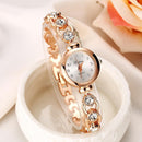 Lvpai Fashion Women Watch Luxury Rhinestone Bracelet Watches Simple Dress Wristw