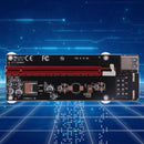 PCI-E Express 1x to 16x Extender Riser Card 4Pin USB3.0 Cable for BTC Miner