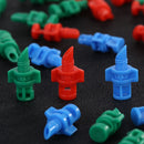 150pcs Nozzle Set Garden Watering Refraction Atomization Nozzles (Mixed)