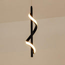 Modern Chandelier Lamp Nordic Bedside LED Indoor Hanging Lighting (White)