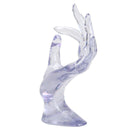 Hand Shape Jewelry Display Holder Bracelet Ring Watch Stand Crystal
