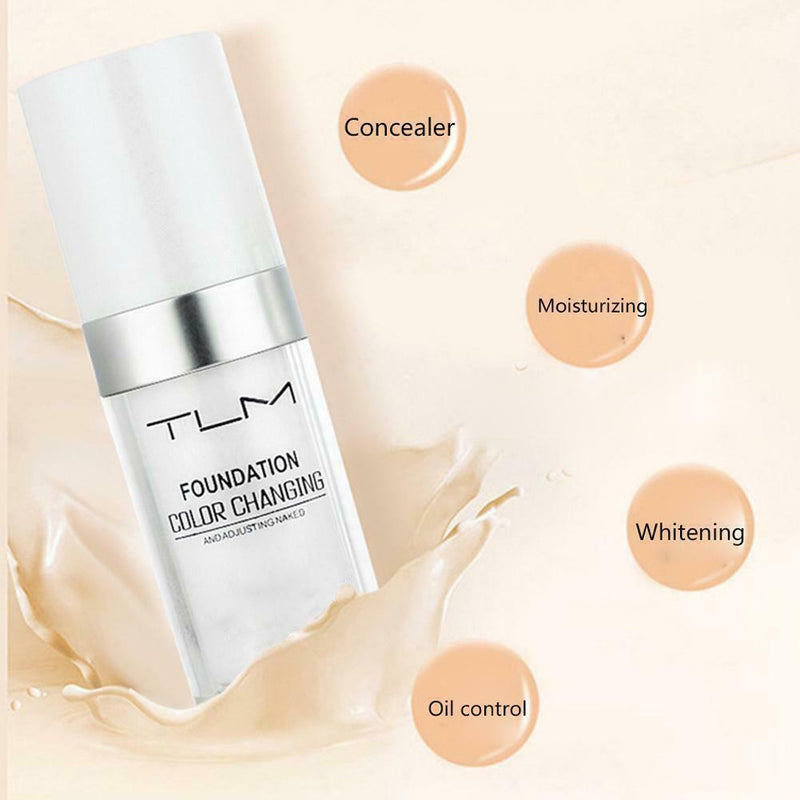 Color Changing Foundation TLM Makeup Change To Your Tone Skin 2022HOT Lady G1C8