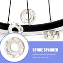 TOOPRE Bicycle Spoke Nipple Wrench 8 Way Tensioner Bike Wheel Repair Service Tool