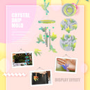Flexible Epoxy Silicone Mold Set Hummingbird Wind Chime Mold Craft Supply Newly