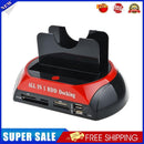 Dual Slot HDD Docking SATA IDE USB2.0 to 2.5 3.5 inch SSD Enclosure (EU)