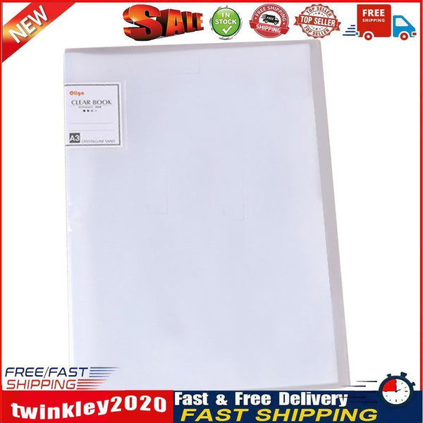 A3 30 Pages Diamond Painting Waterproof Photo Album Book Covers (White) Newly