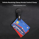 2x Car Suction Cap Clips Removable Holder for Sunshade Curtain Card Ticket Newly