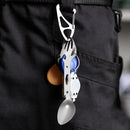 Camping Survival Tool Kits Spoon Fork M2.5/M3/M3.5/M4/M5 Wrench Picnic Tableware